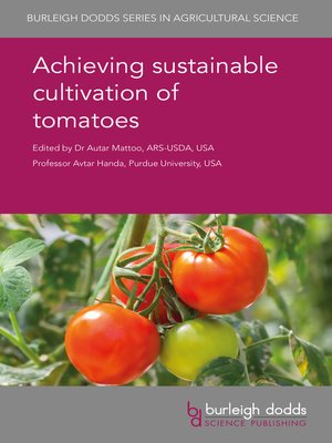 cover image of Achieving sustainable cultivation of tomatoes